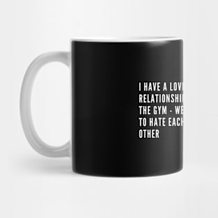 funny gym humor Mug